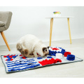 Dog Snuffle Mat Pastillas de alimentación lenta Cat Food Mats Pastillas de respiración Pet Activity Training Blanket